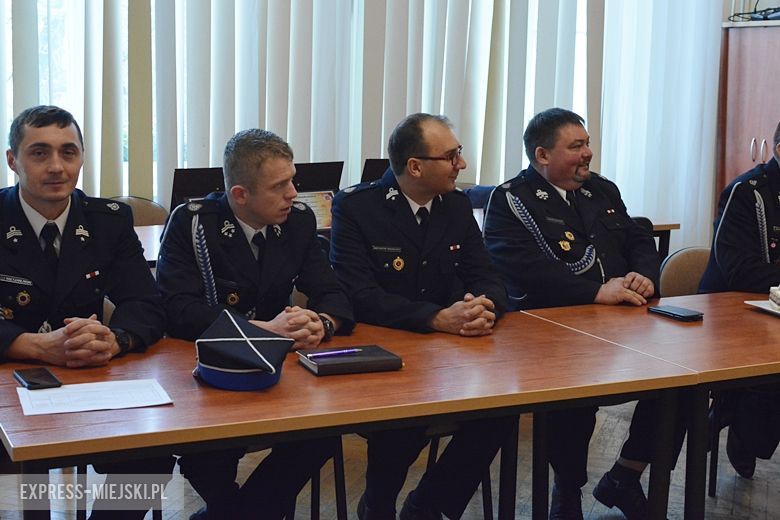 Wręczenie podziękowań wójtom i skarbnikowi