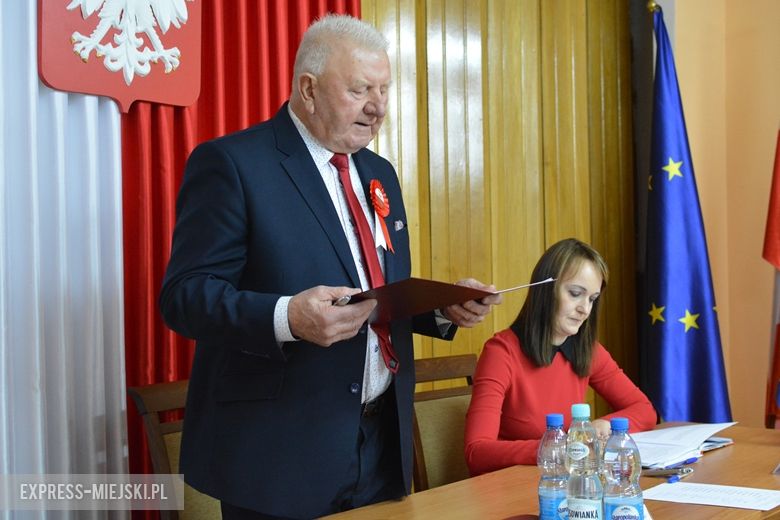 Pierwsza sesja nowej Rady Gminy Udanin