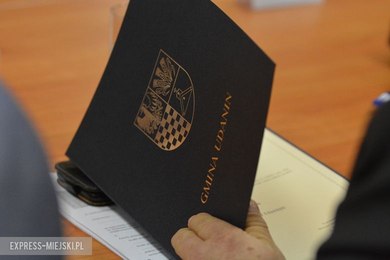 Pierwsza sesja nowej Rady Gminy Udanin