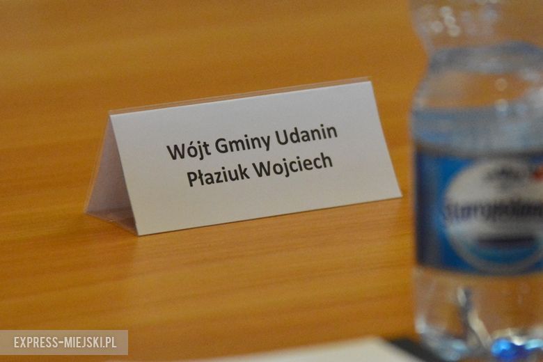 Pierwsza sesja nowej Rady Gminy Udanin