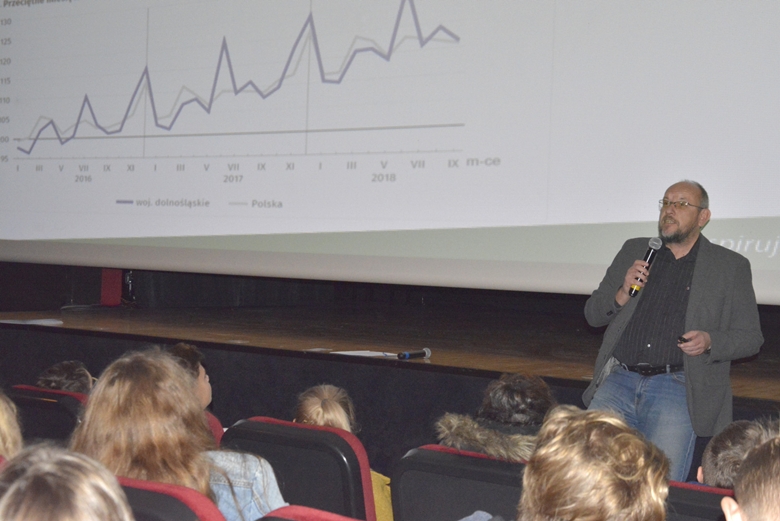 Konferencja w Domu Kultury w Środzie Śląskiej