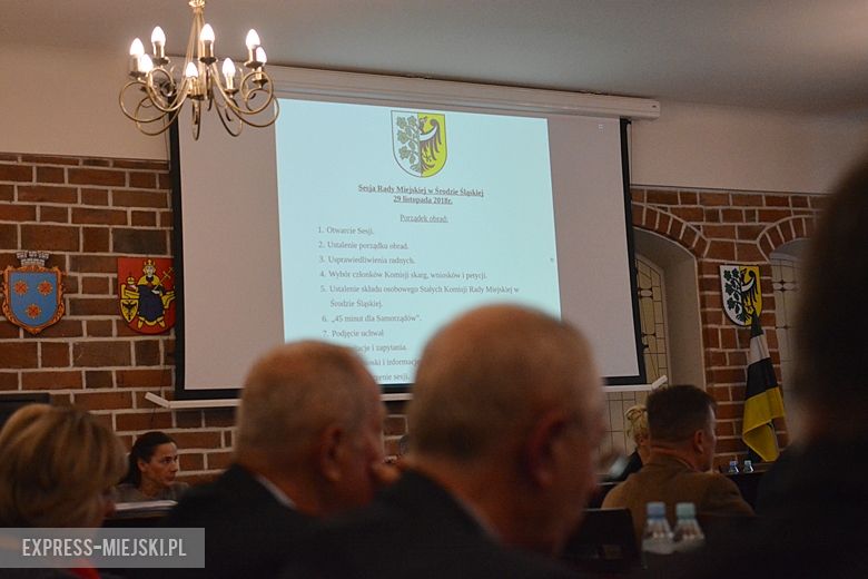 Druga sesja Rady Miejskiej w Środzie Śląskiej