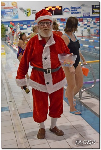 Mikołajki na basenie