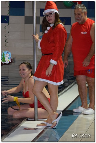 Mikołajki na basenie