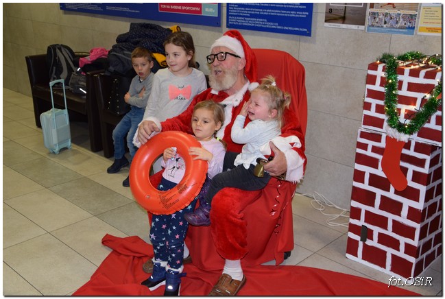 Mikołajki na basenie