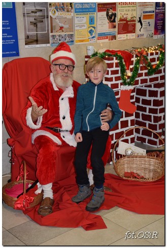 Mikołajki na basenie