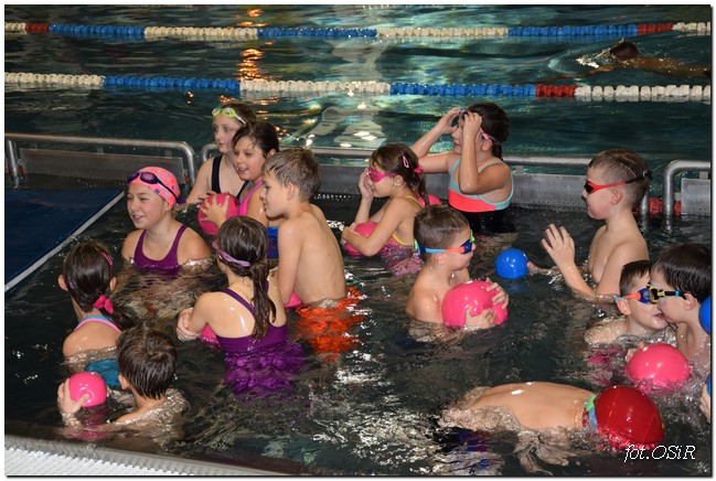 Mikołajki na basenie