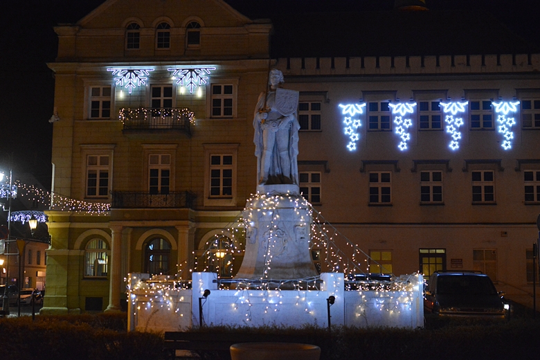 Świąteczne dekoracje w miescie