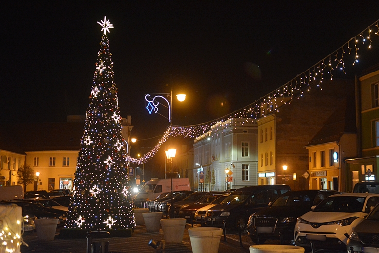 Świąteczne dekoracje w miescie
