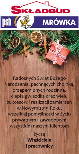 Życzenia bożonarodzeniowe