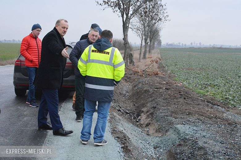 Odbiór drogi w Wojczycach