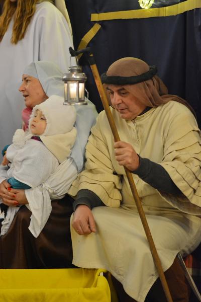 Jasełka w kościele w Krynicznie