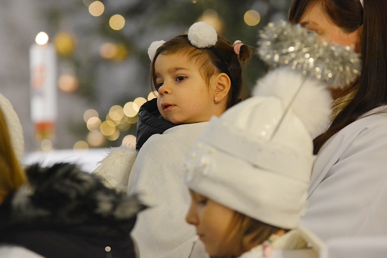 Jasełka w kościele w Krynicznie