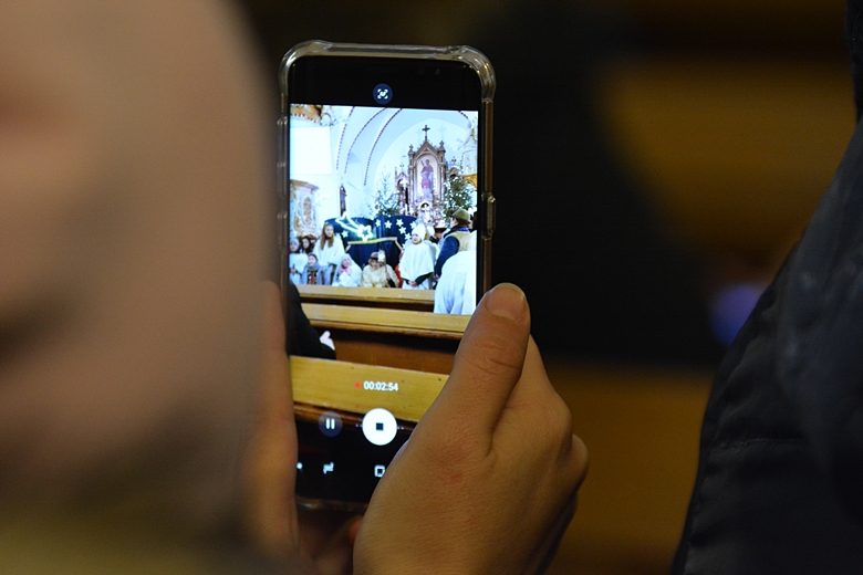 Jasełka w kościele w Krynicznie