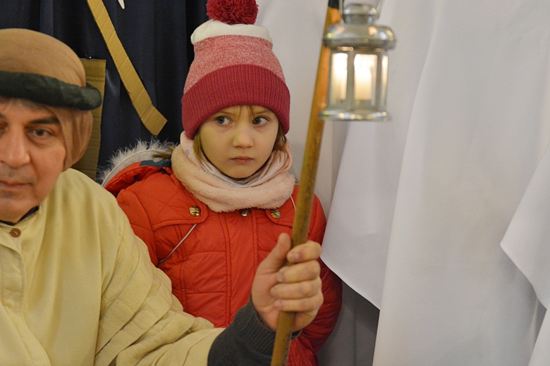 Jasełka w kościele w Krynicznie