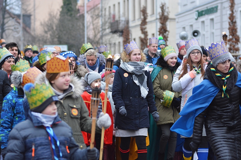 Orszak Trzech Króli w Środzie Śląskiej