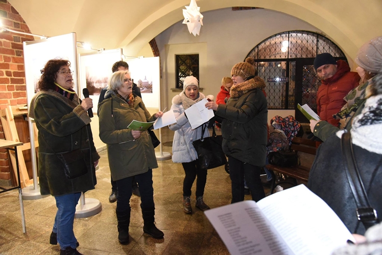 Kolędowanie w muzeum