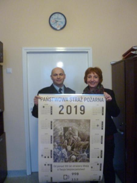 Spotkanie z dyrekcją oraz klasą IV c ze Szkoły Podstawowej nr 3 w Środzie Śląskiej