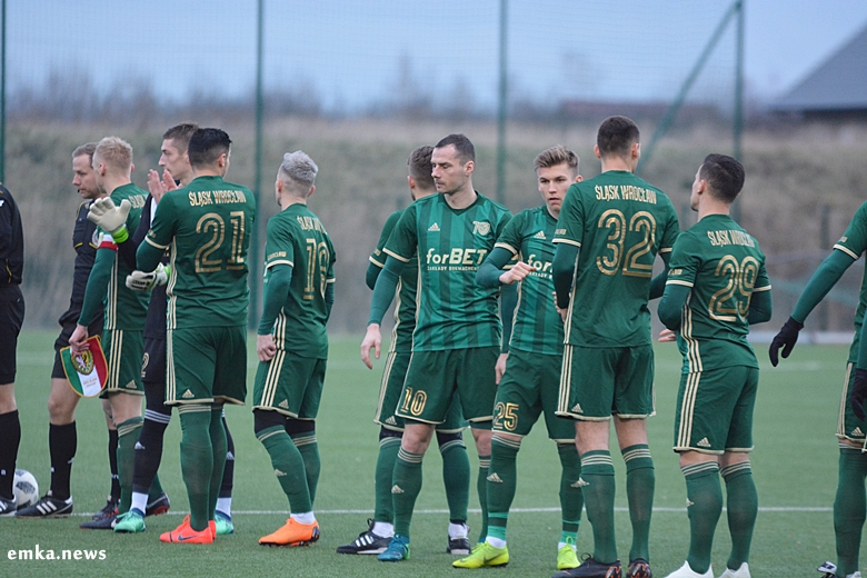 Mecz Śląska Wrocław z Chrobrym Głogów