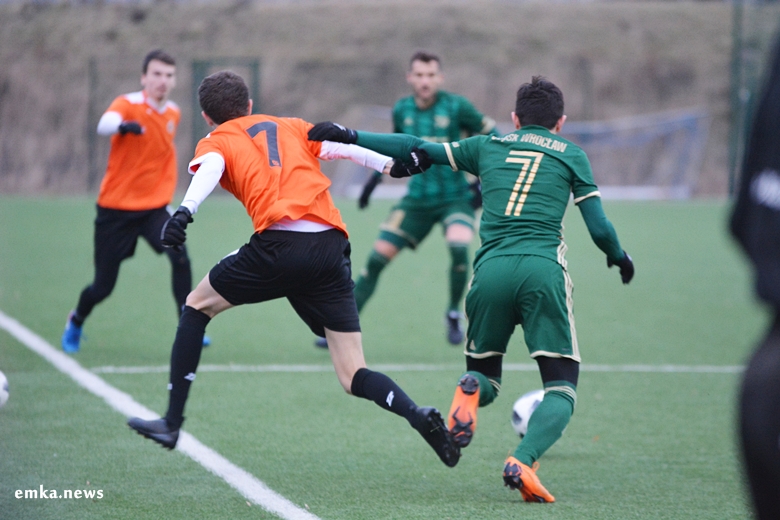 Mecz Śląska Wrocław z Chrobrym Głogów