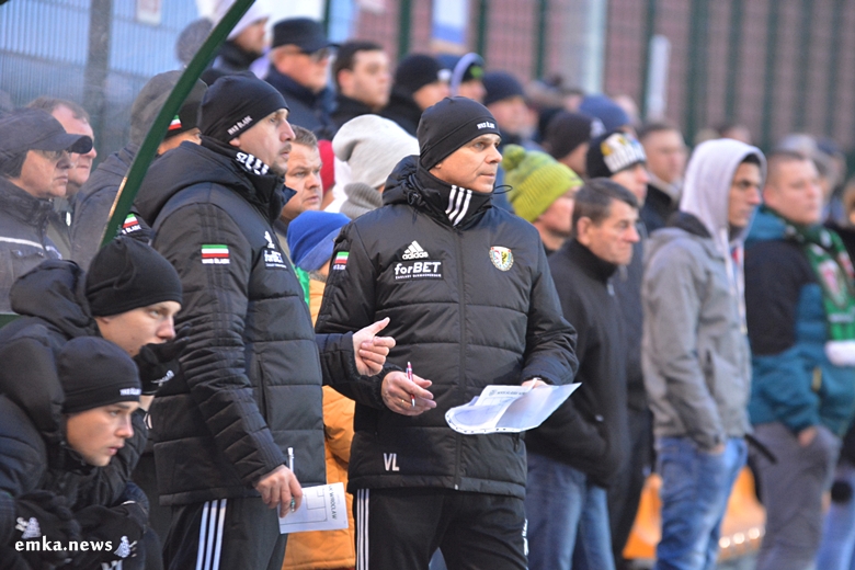 Mecz Śląska Wrocław z Chrobrym Głogów