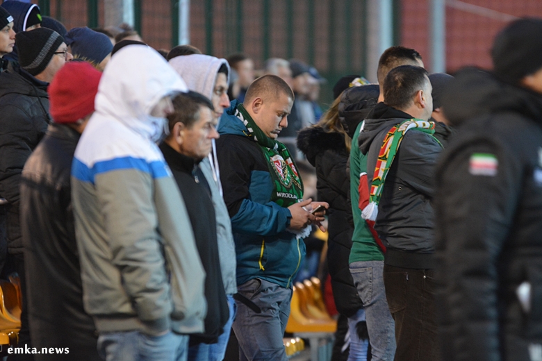 Mecz Śląska Wrocław z Chrobrym Głogów