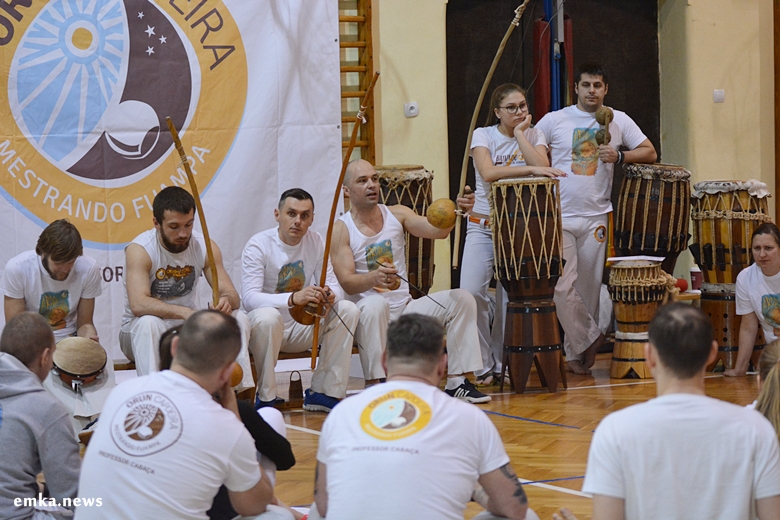 Warsztaty capoeiry w Środzie Śląskiej