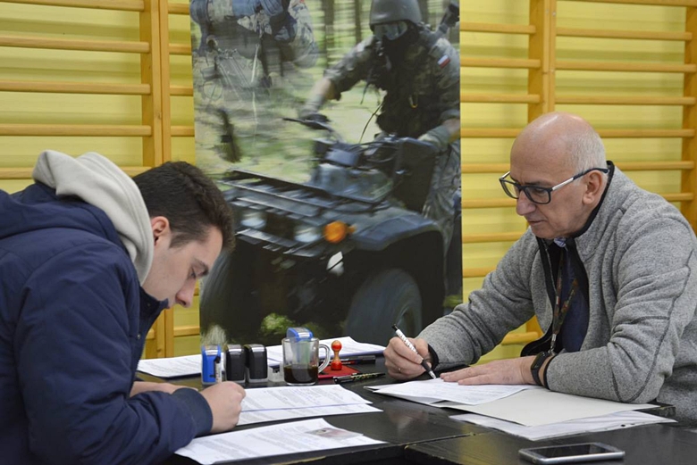Trwa kwalifikacja wojskowa w powiecie średzkim