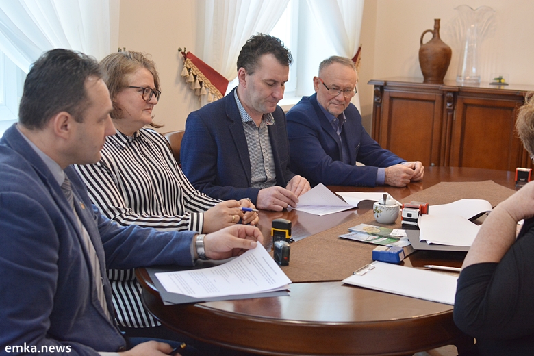 Podpisanie porozumienia w Udaninie