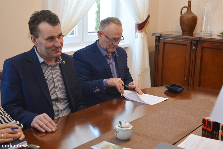 Podpisanie porozumienia w Udaninie