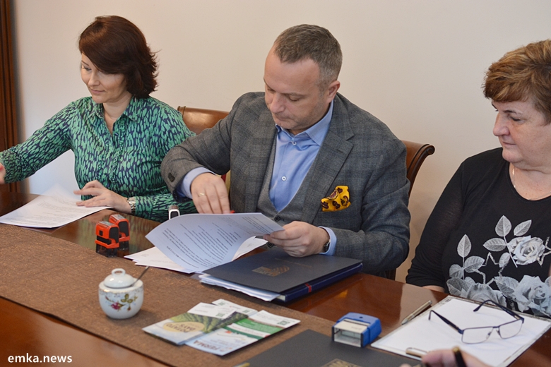 Podpisanie porozumienia w Udaninie