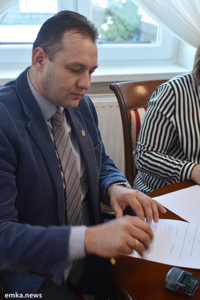 Podpisanie porozumienia w Udaninie