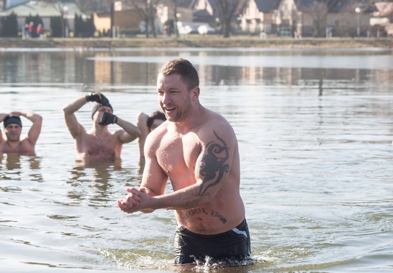 Niedzielne morsowanie w Środzie Śląskiej