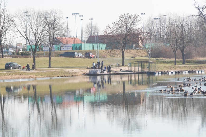 Niedzielne morsowanie w Środzie Śląskiej