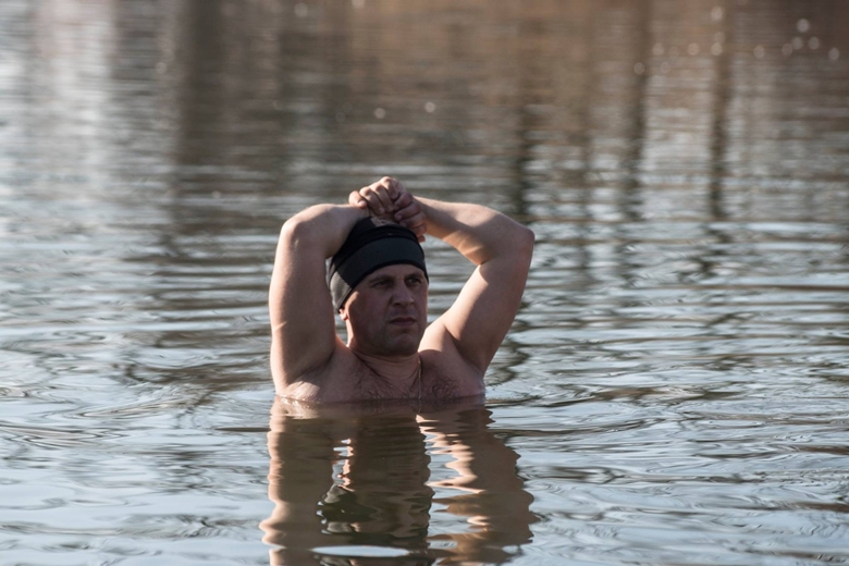 Niedzielne morsowanie w Środzie Śląskiej