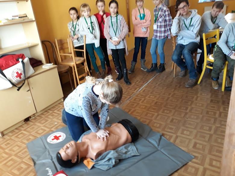 Zajęcia z uczestnikami ferii