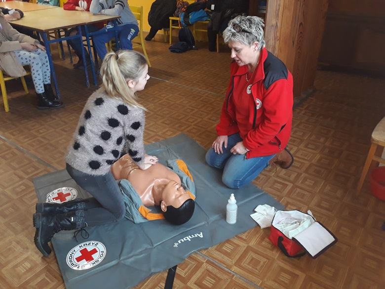 Zajęcia z uczestnikami ferii
