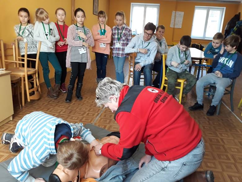 Zajęcia z uczestnikami ferii