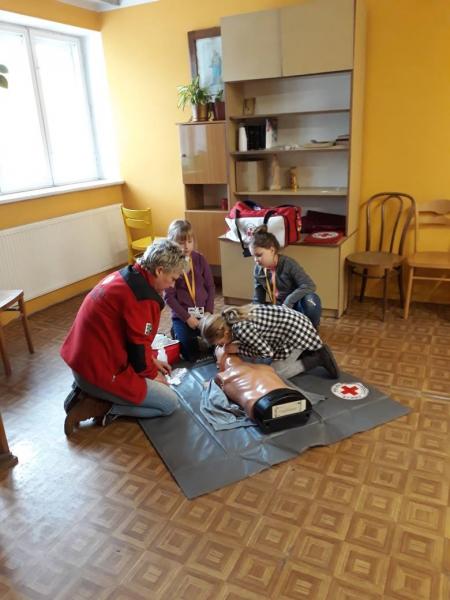 Zajęcia z uczestnikami ferii