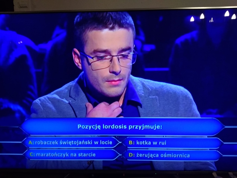 Mateusz Partyka wziął udział w programie Milionerzy