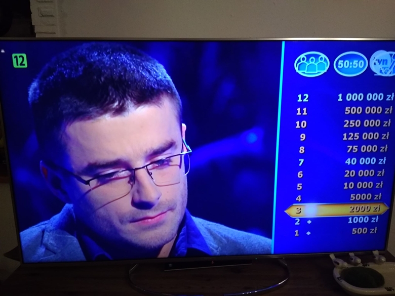 Mateusz Partyka wziął udział w programie Milionerzy