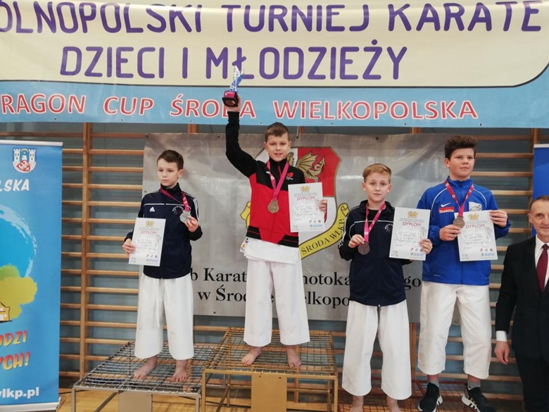 Sukcesy Średzkich karateków na dwóch turniejach