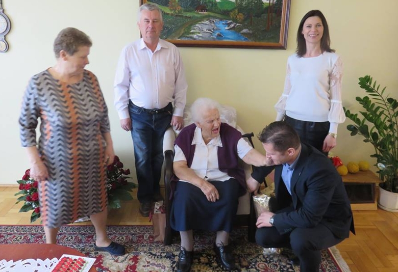 Setne urodziny Franciszki Połeć