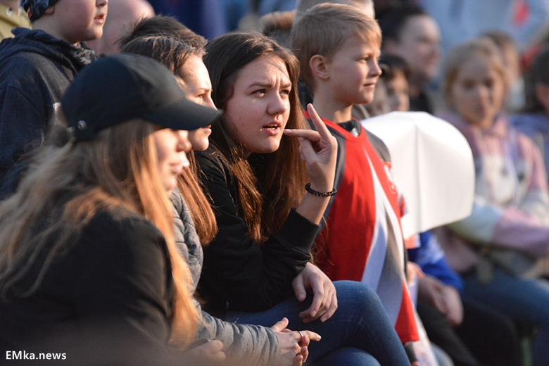 Spotkanie z piłkarzami Miedzi Legnica w Damianowie