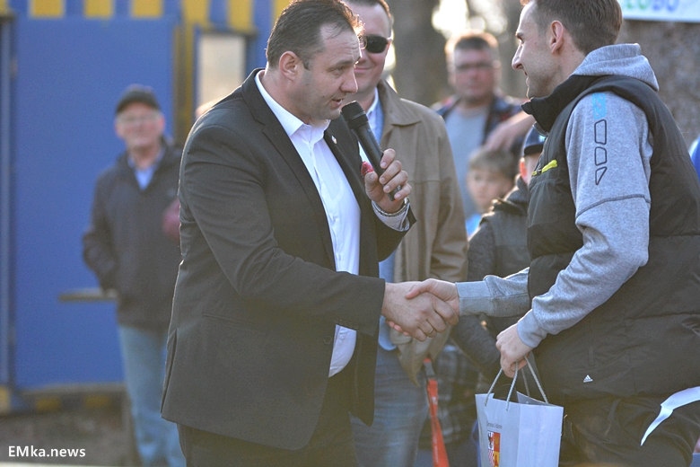 Spotkanie z piłkarzami Miedzi Legnica w Damianowie