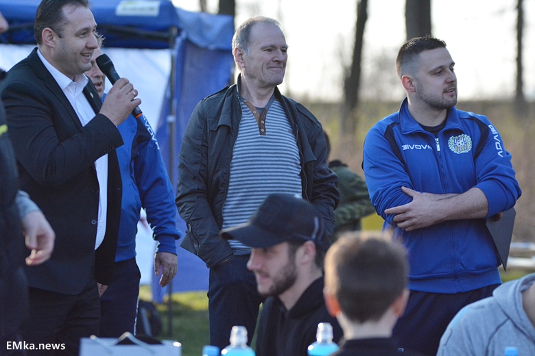 Spotkanie z piłkarzami Miedzi Legnica w Damianowie