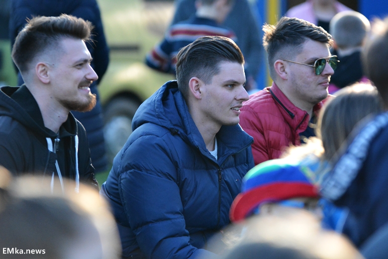 Spotkanie z piłkarzami Miedzi Legnica w Damianowie