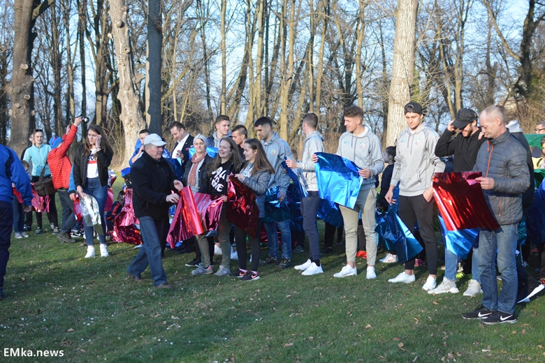 Spotkanie z piłkarzami Miedzi Legnica w Damianowie