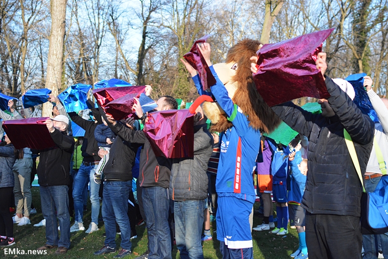 Spotkanie z piłkarzami Miedzi Legnica w Damianowie