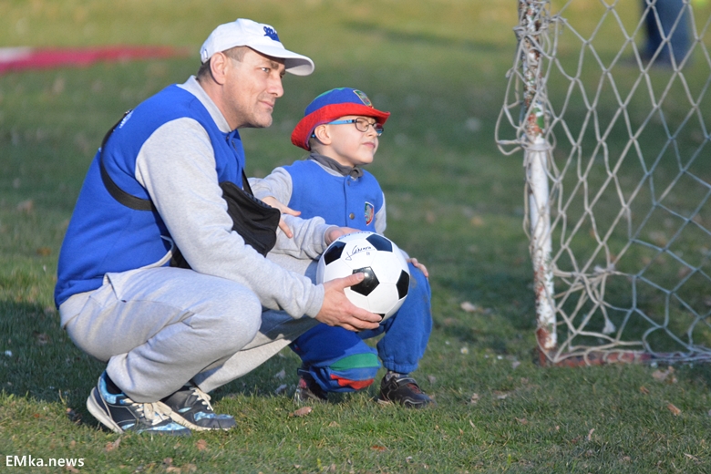 Spotkanie z piłkarzami Miedzi Legnica w Damianowie